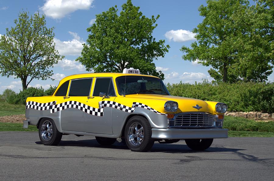 1975 Checker Cab Photograph by Tim McCullough