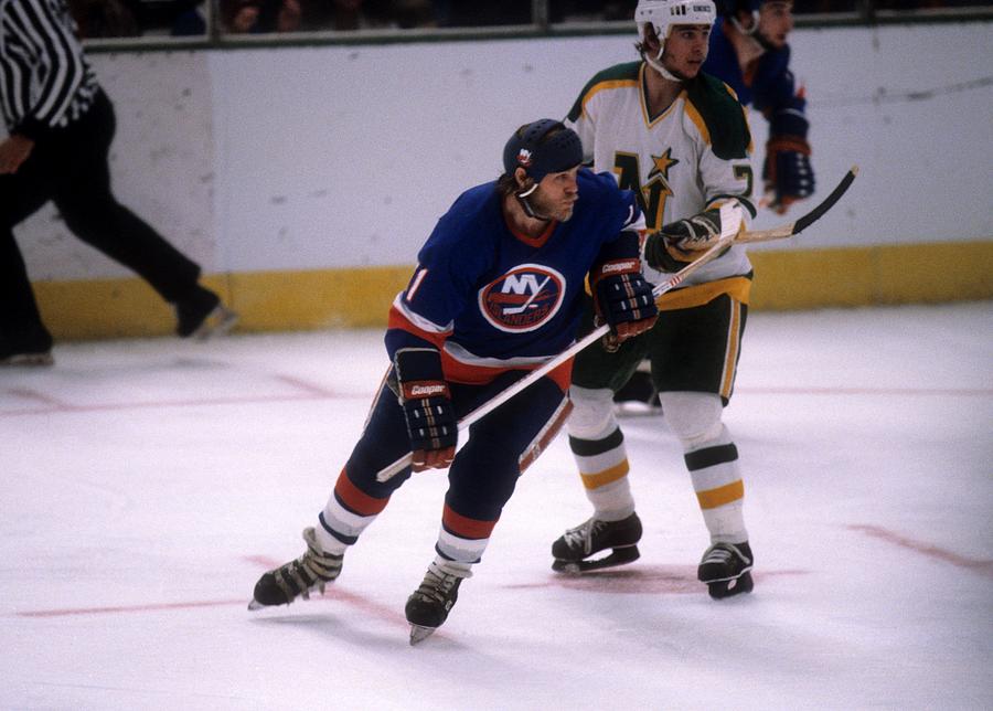 1981 Stanley Cup Finals:  New York Islanders v Minnesota North Stars Photograph by B Bennett