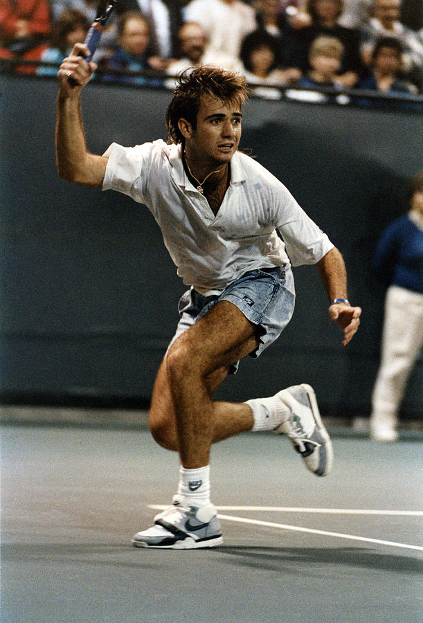 1988 LA Tennis Open Photograph by Robert Riger