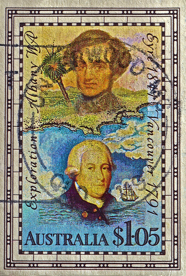 1991 Australia Stamp - Underwood Postmark Photograph by Bill Owen