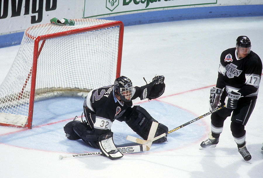 1993 Stanley Cup Finals:  Los Angeles Kings v Montreal Canadiens Photograph by B Bennett