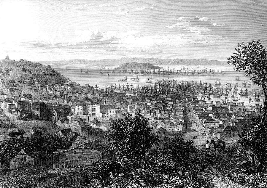 19th Century San Francisco Photograph by Collection Abecasis/science Photo Library