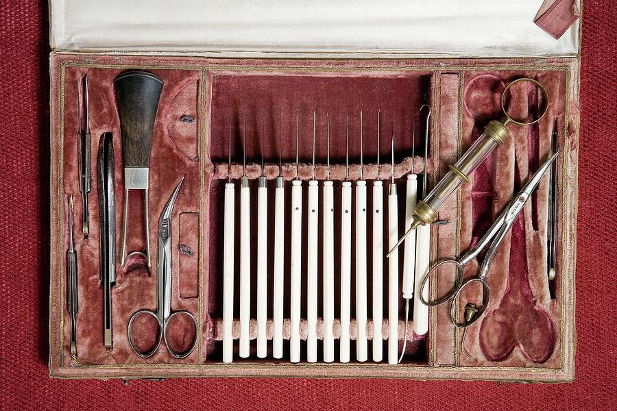 19th Century Surgical Instruments by Mark Thomas/science Photo Library