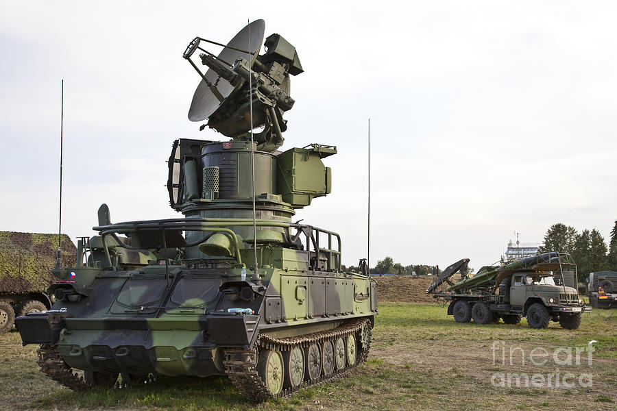 1s91 Radar For The Sa-6 Gainful Missile Photograph by Timm Ziegenthaler