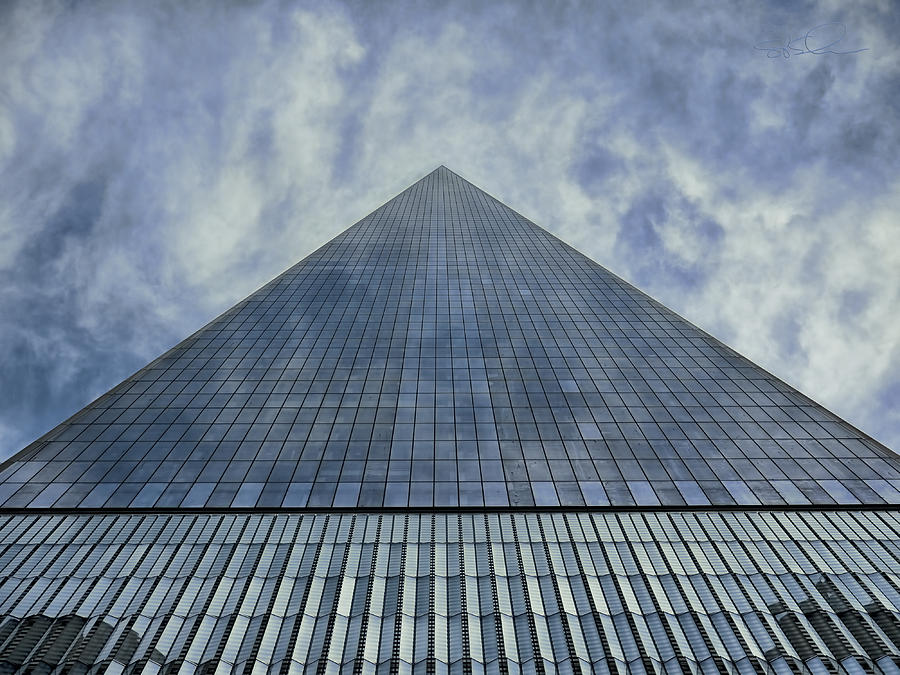 1WTC Pyramid Photograph by S Paul Sahm