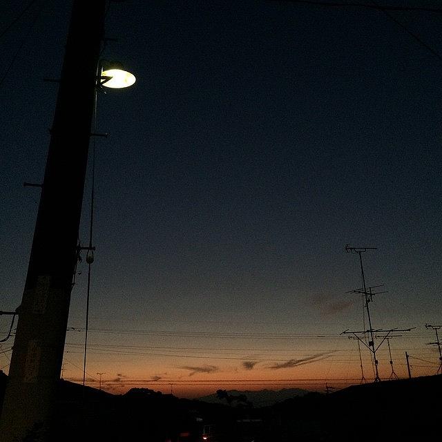 Sunset Photograph - お疲れした。#今空 #イマソラ #2 by Nozomi Setoguchi