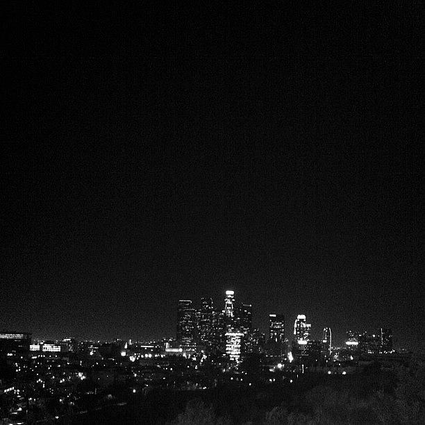 City Of Angels Photograph - LA Skyline by Cesar Ochoa