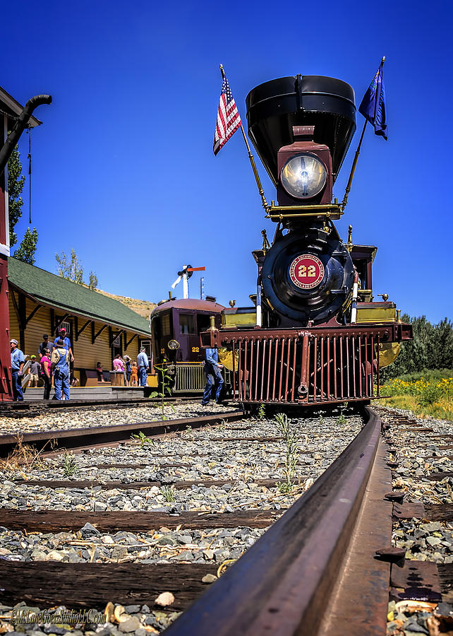  Virginia and Truckee Gold Rush Train 22 #2 Photograph by LeeAnn McLaneGoetz McLaneGoetzStudioLLCcom