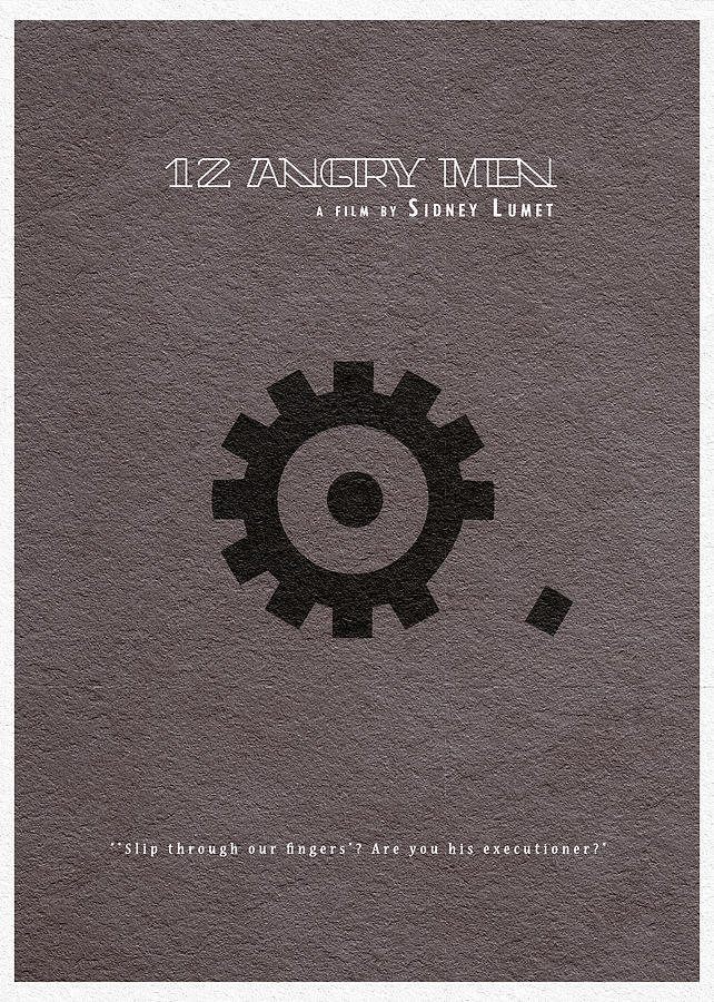 12 Angry Men Digital Art - 12 Angry Men #2 by Inspirowl Design