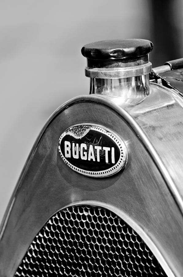 1920 Bugatti Type 13 Grille Emblem #2 Photograph by Jill Reger