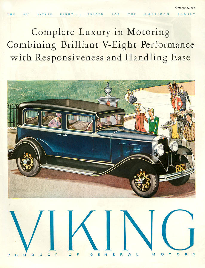 1920s Usa Viking Magazine Advert Photograph by The ...