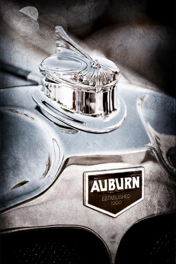 1929 Auburn 8-90 Speedster Hood Ornament #2 Photograph by Jill Reger