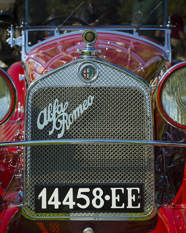 1931 Alpha Romeo Type 6C 1750 Gran Sport #2 Photograph by Jack R Perry