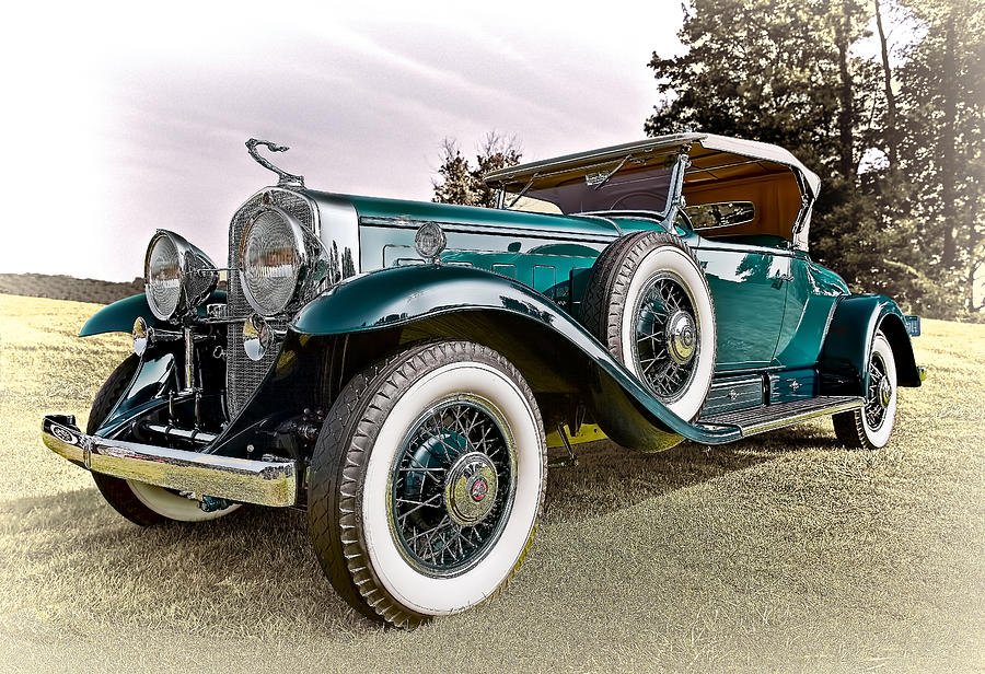 1931 Cadillac 452A V16 Roadster Photograph by Marcia Colelli