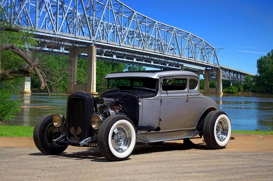 1931 Ford Coupe Hot Rod #2 Photograph by Tim McCullough