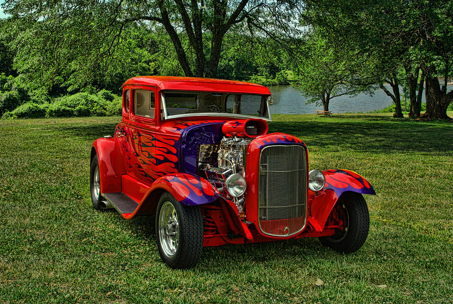 1931 Ford Hot Rod Coupe #2 Photograph by Tim McCullough