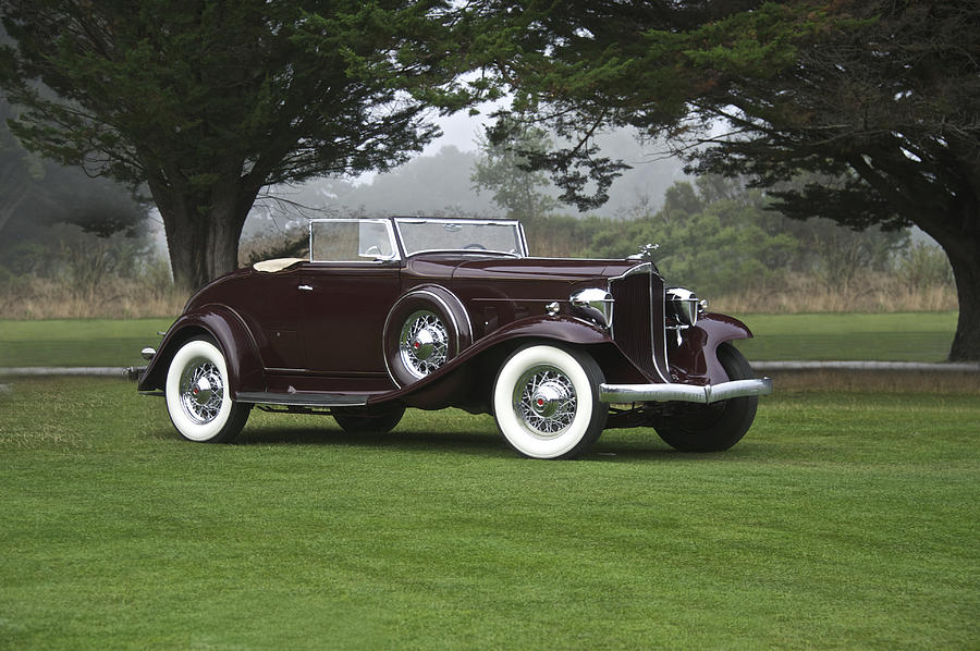 1932 Packard 900 #2 Photograph by Dave Koontz