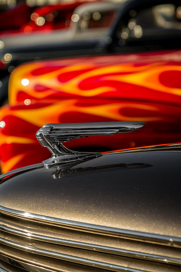 1939 Graham Coupe Hood Ornament Photograph by Ron Pate