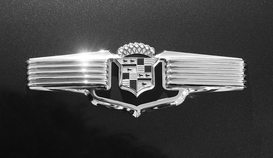 1941 Cadillac Emblem #2 Photograph by Jill Reger