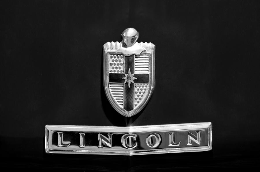 1942 Lincoln Continental Cabriolet Emblem #2 Photograph by Jill Reger
