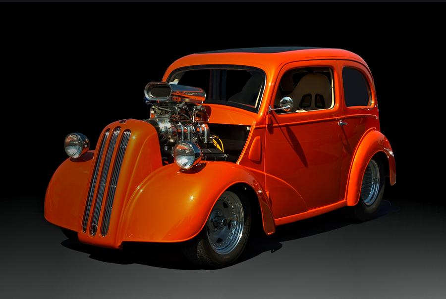 1948 English Ford Anglia Dragster Photograph by Tim McCullough
