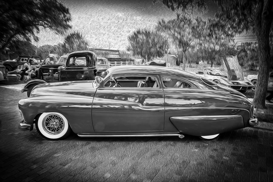 1949 Mercury Club Coupe BW Photograph by Rich Franco | Fine Art America