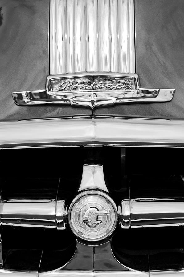 1950 Pontiac Grille Emblem #2 Photograph by Jill Reger