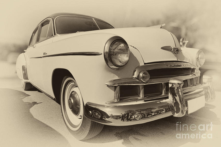Car Photograph - 1951 Chevrolet Skyline #3 by George Atsametakis