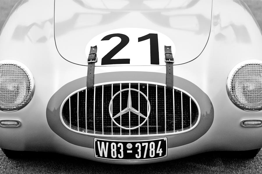 Black And White Photograph - 1952 Mercedes-Benz W194 Coupe #2 by Jill Reger