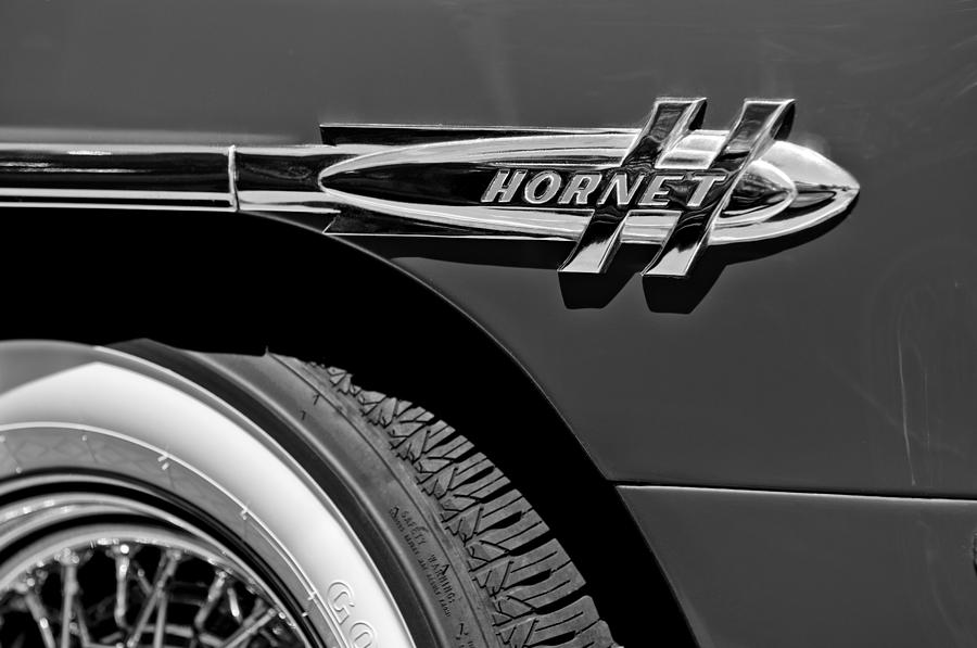 1953 Hudson Hornet Emblem #5 Photograph by Jill Reger