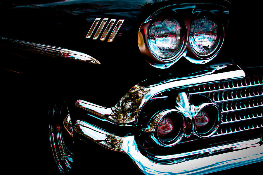 1958 Chevy Bel Air #2 Photograph by David Patterson