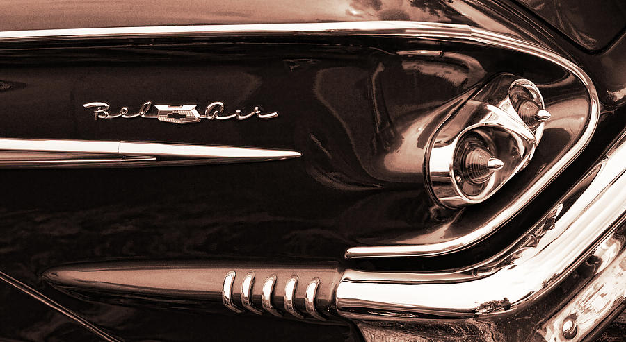 1958 Chevy Bel Air #2 Photograph by Gordon Dean II