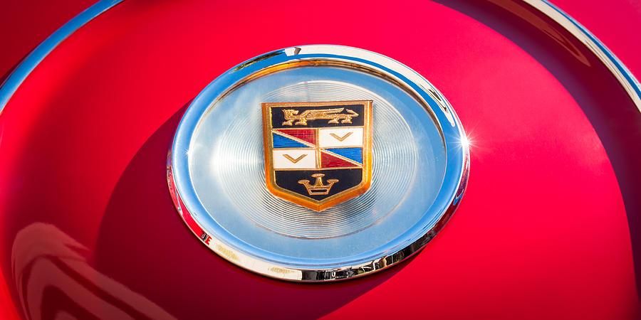 1960 Chrysler Imperial Crown Convertible Emblem #2 Photograph by Jill Reger