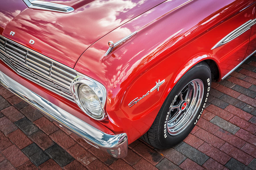 1963 Ford Falcon Sprint Convertible  #2 Photograph by Rich Franco