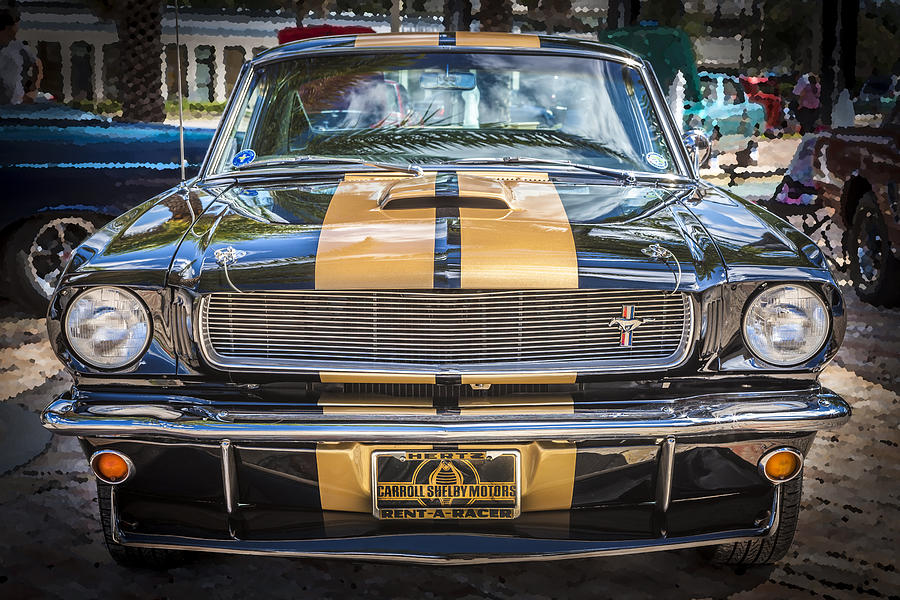 1966 Ford Shelby Mustang Hertz Edition  #2 Photograph by Rich Franco