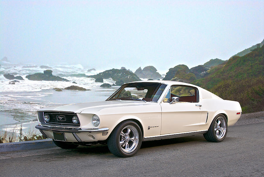 Transportation Photograph - 1968 Ford Mustang Fastback #2 by Dave Koontz