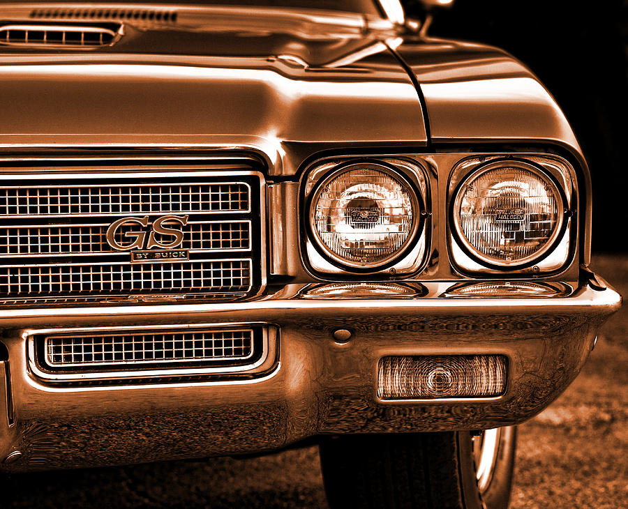 Grease Movie Photograph - 1971 Buick GS #2 by Gordon Dean II