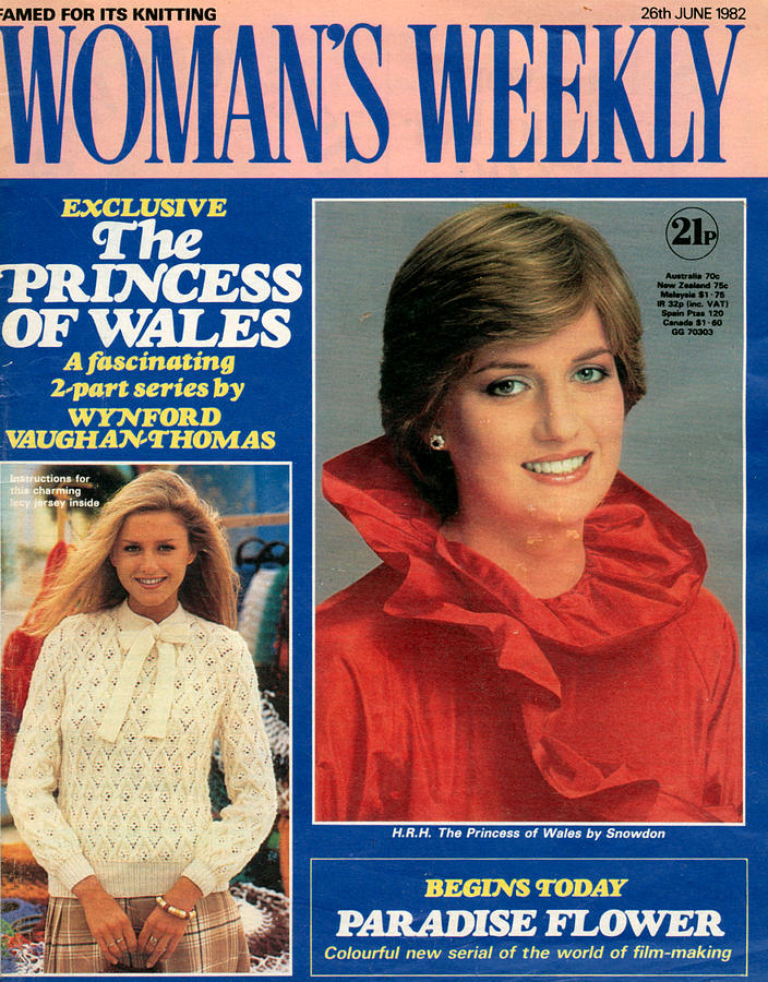 1980s Uk Womans Weekly Magazine Cover Photograph By The Advertising