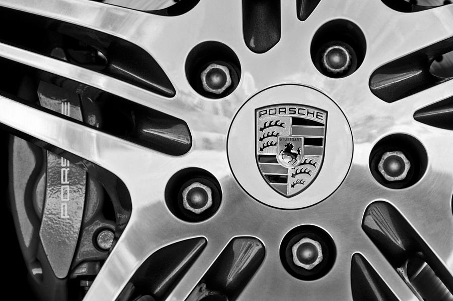 2008 Porsche Turbo Cabriolet Wheel Rim Photograph by Jill Reger