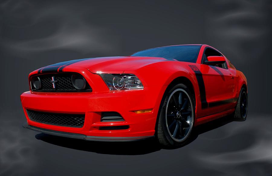 2013 Photograph - 2013 Mustang Boss 302 by Tim McCullough