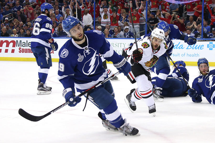 2015 Nhl Stanley Cup Final - Game One by Bruce Bennett