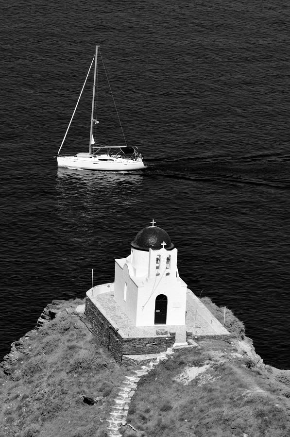 7 Martyrs chapel in Sifnos island #1 Photograph by George Atsametakis