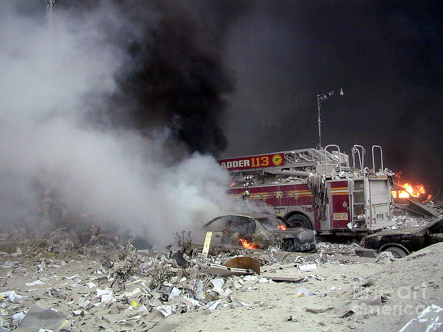 9-11-01 WTC Terrorist Attack #2 Photograph by Steven Spak