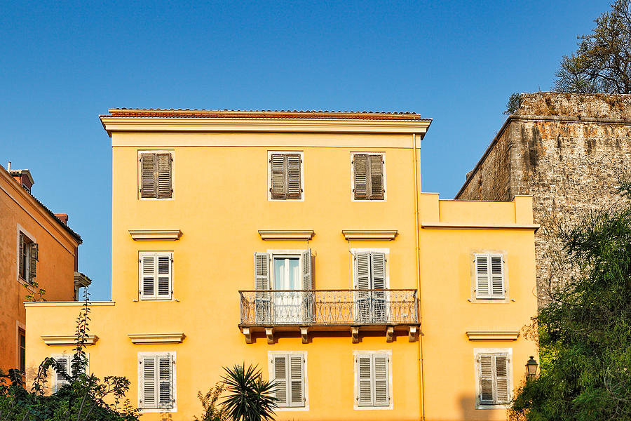 A building at the old town of Corfu - Greece #2 Photograph by Constantinos Iliopoulos