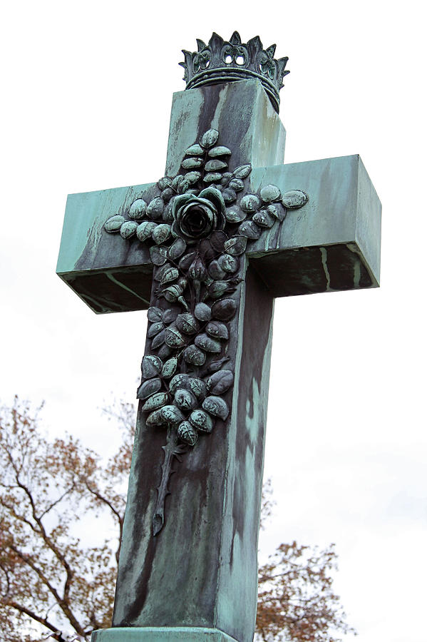 A Crowned Cross Photograph by Cora Wandel