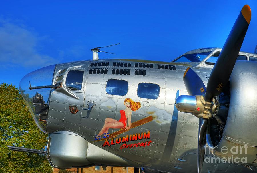 A Flying Fortress Photograph by Mel Steinhauer
