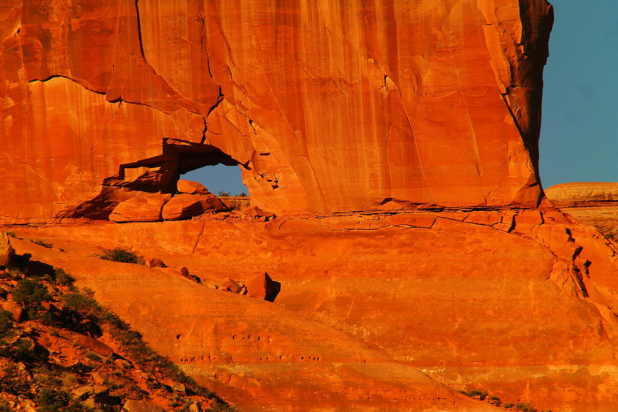 A Hole In The Rock #2 Photograph by Jeff Swan