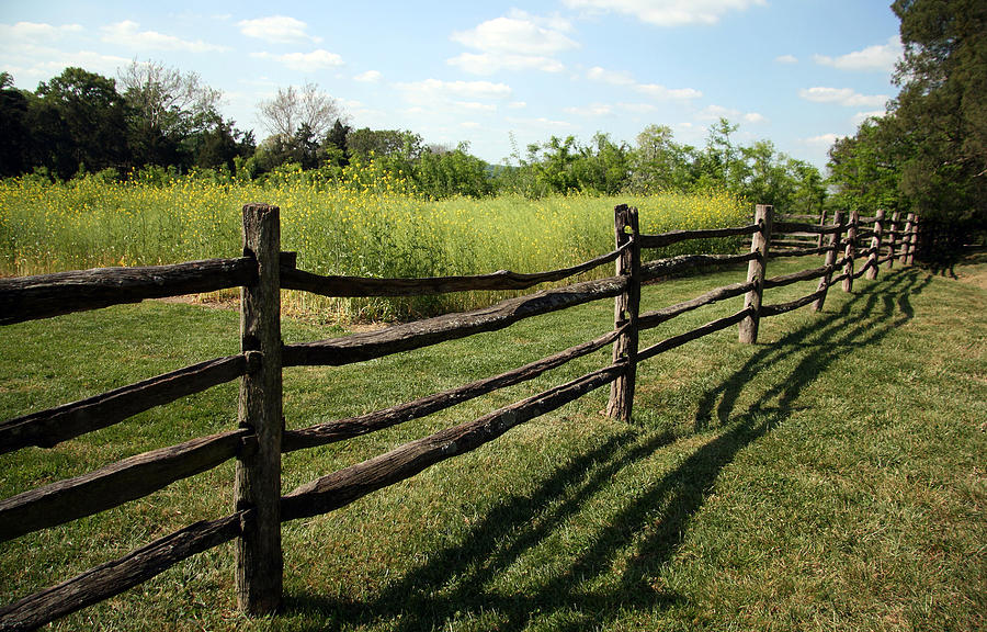 A Mount Vernon Fence Photograph by Cora Wandel | Fine Art America