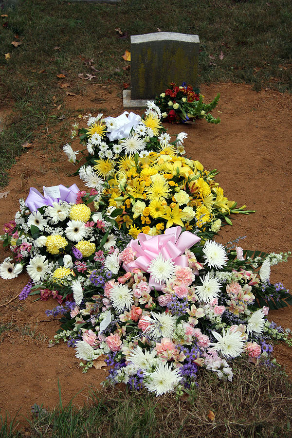 A Recent Burial Photograph by Cora Wandel