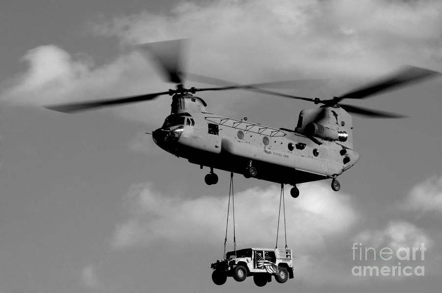 A U.s. Army Ch-47 Chinook Helicopter #2 Photograph by Stocktrek Images